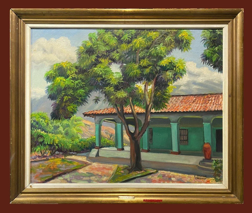 José Antonio Aranaz (1948-2013) - Hacienda De Urbina At Mount Avila, Not Far From Caracas