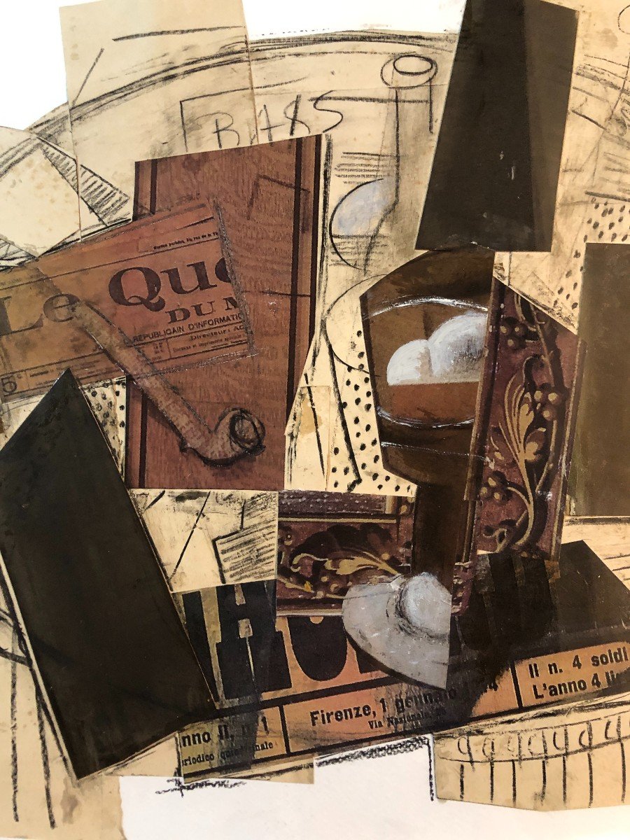 Contemporary Spanish School - Still Life Collage-photo-3