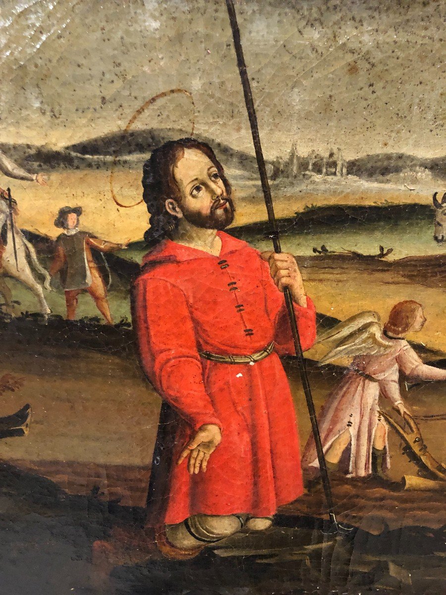 école Du Cuzco (xvii) - Le Miracle De Saint Ysidre-photo-2