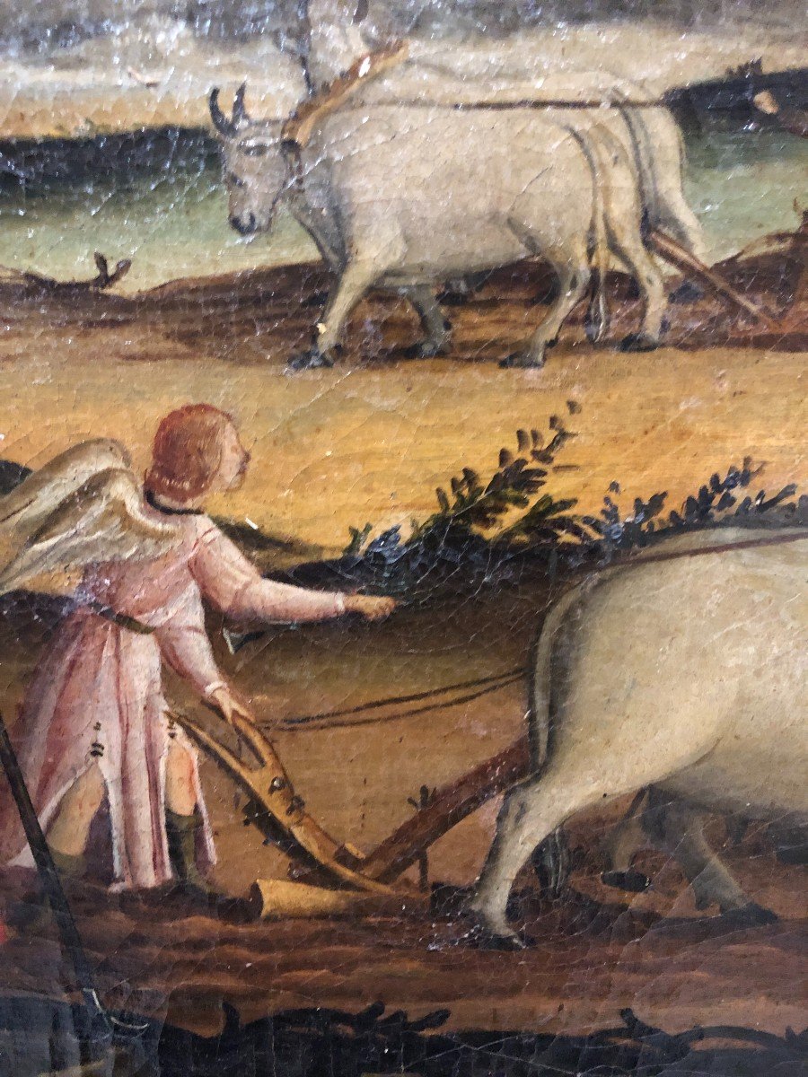 école Du Cuzco (xvii) - Le Miracle De Saint Ysidre-photo-4