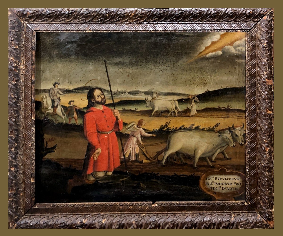 école Du Cuzco (xvii) - Le Miracle De Saint Ysidre