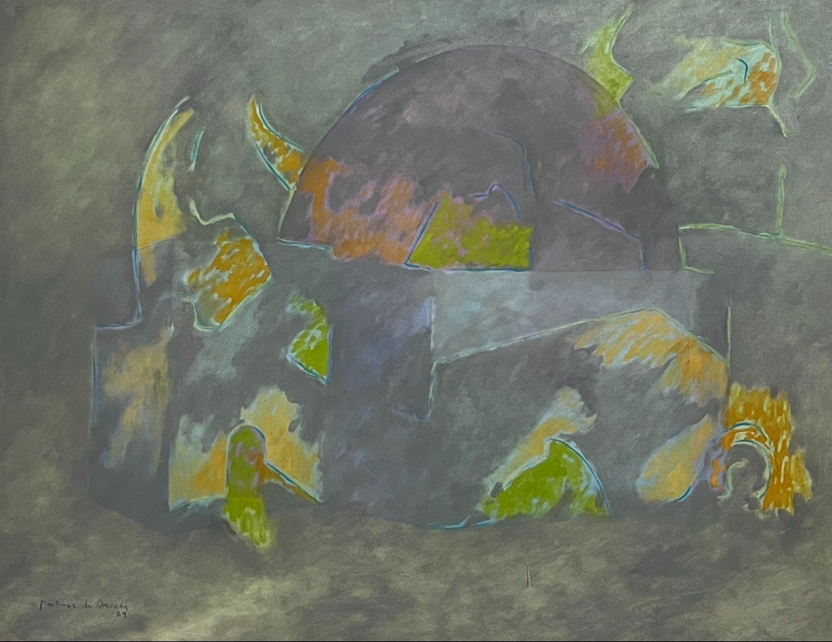 Pedro Martínez De Quesada (1957) - Abstract Composition-photo-2