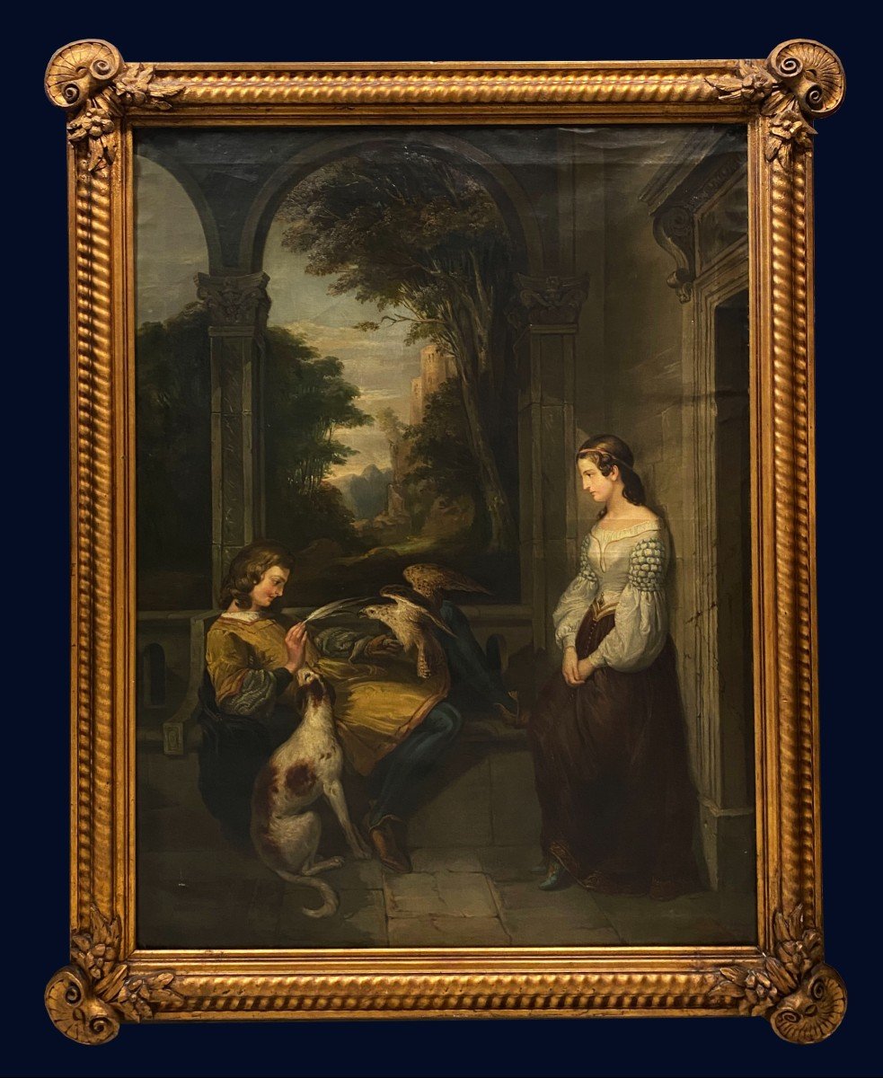 Bartolomé Maura Montaner (1844-1926) - A Scene From The Decameron