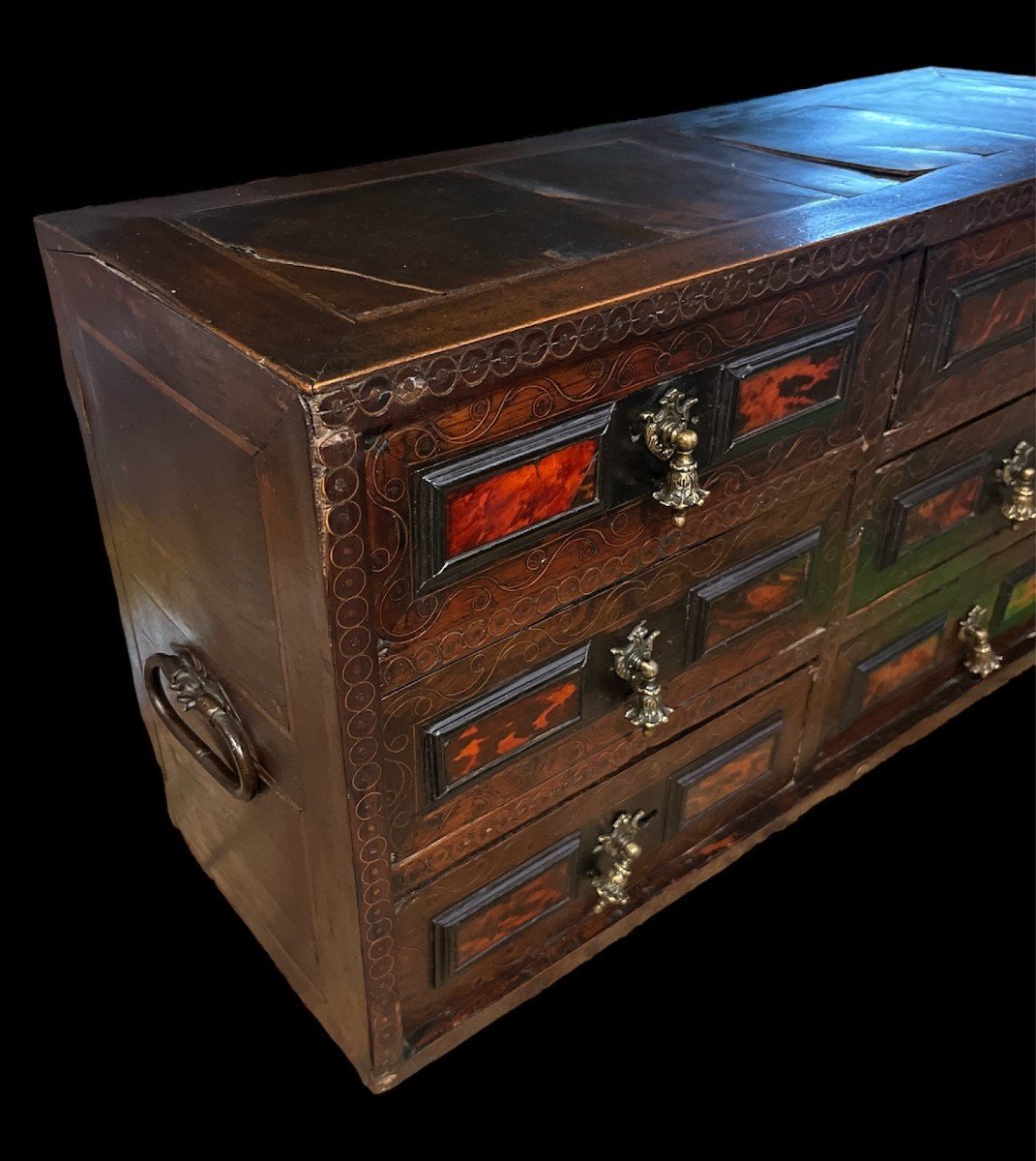 Neapolitan Cabinet, 18th Century-photo-2
