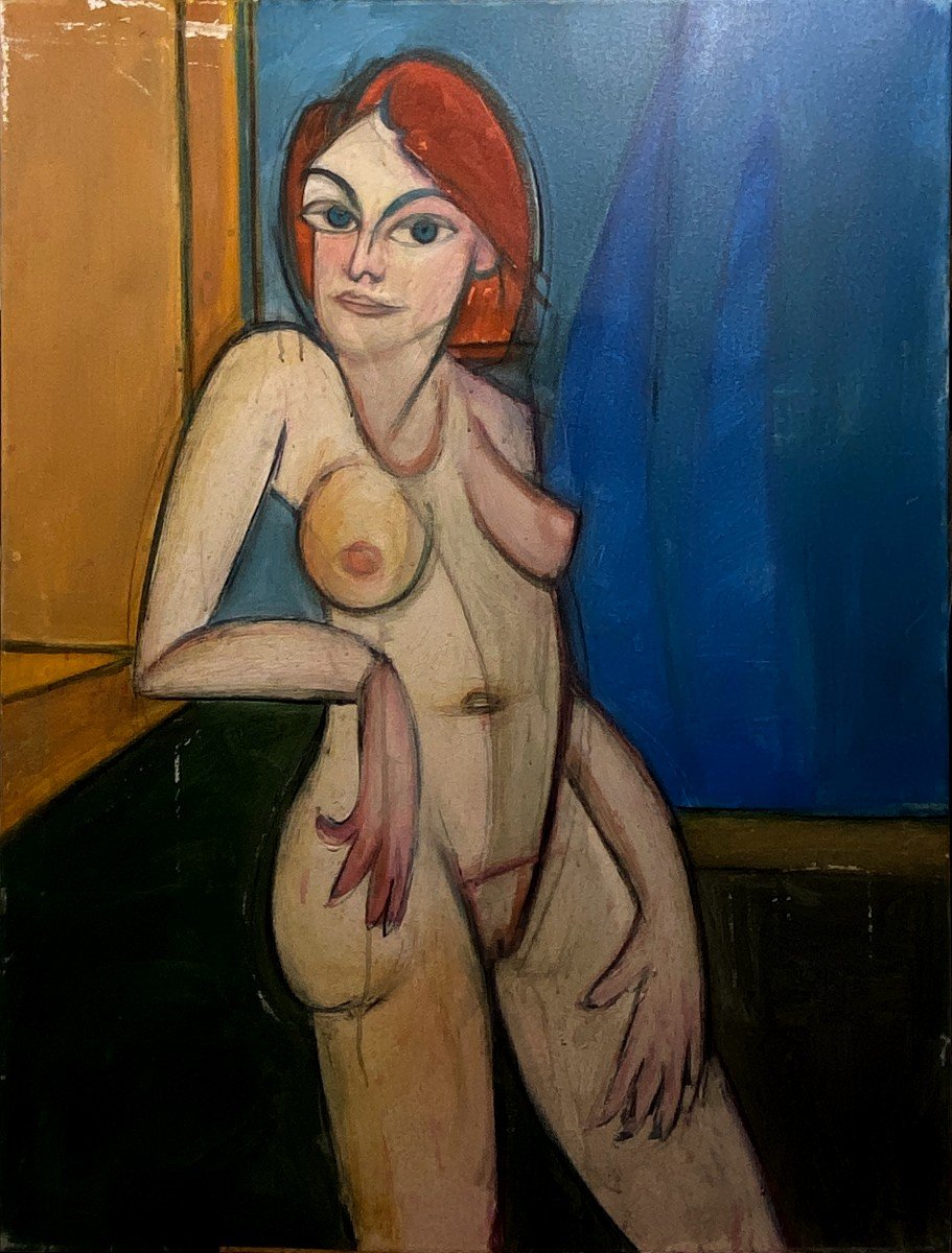 Contemporary Spanish School - Standing Nude