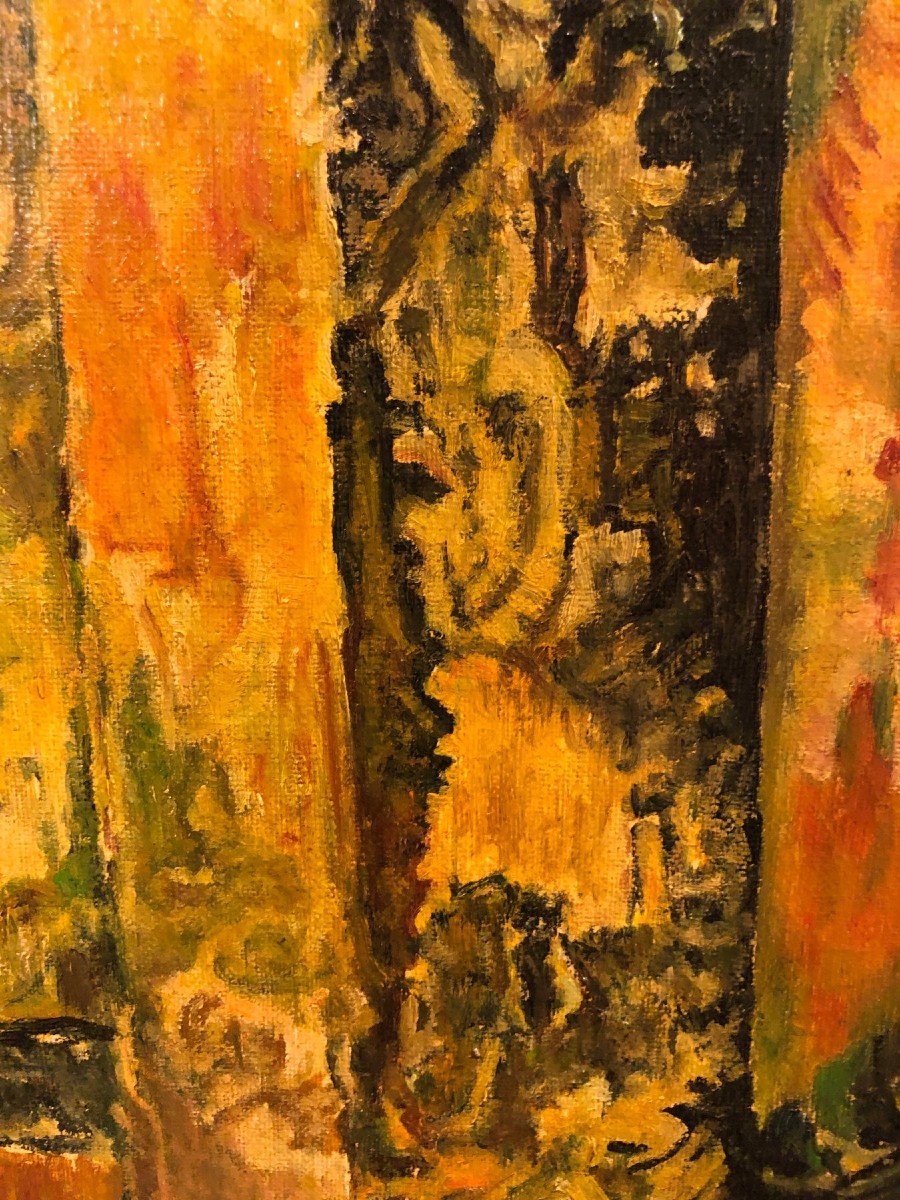 Jean Balagué (1933-2020), d'Après Cézanne - Bouquet à Fleurs-photo-2