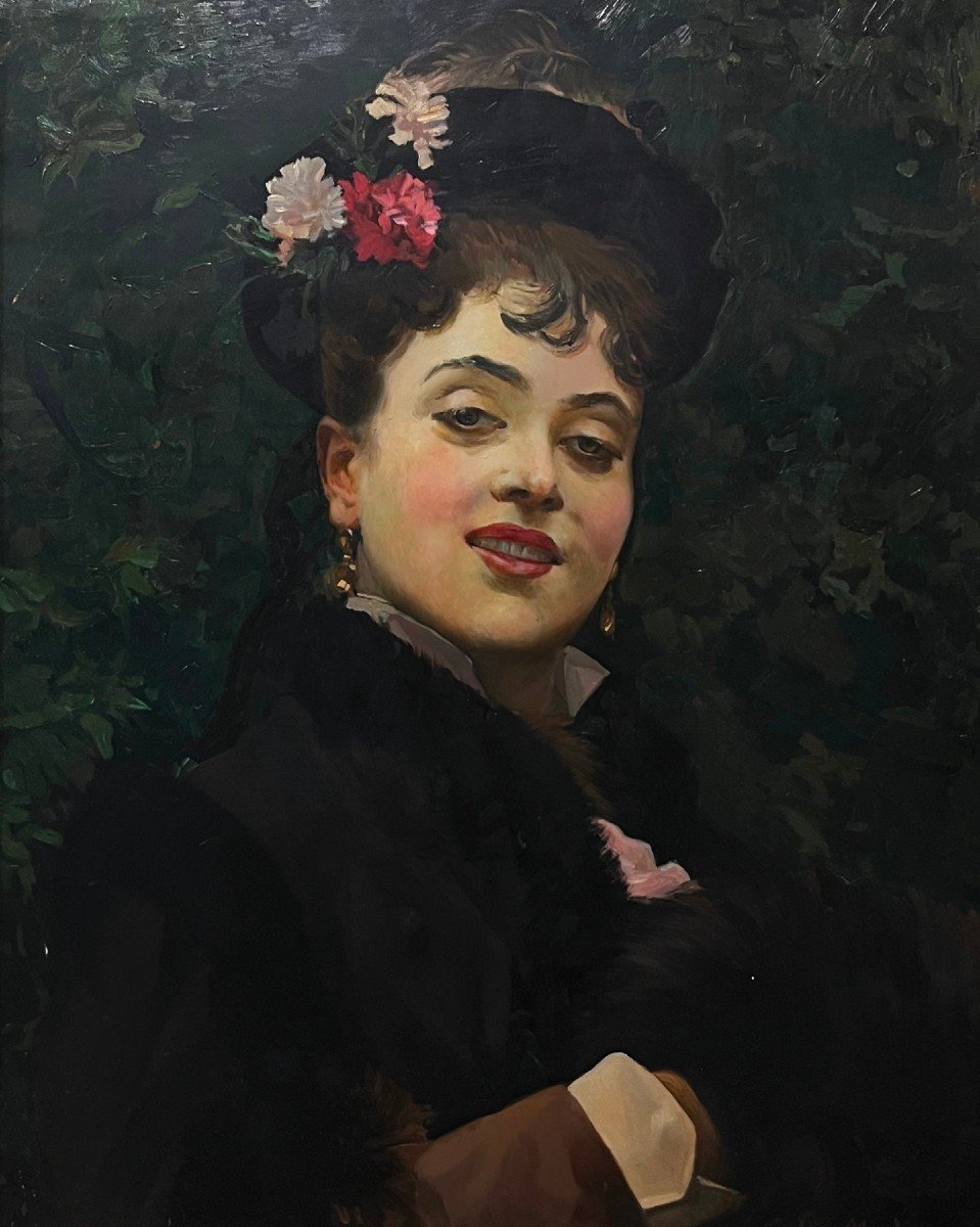 Raimundo De Madrazo (1841-1920) Suiveur De - Aline Masson-photo-3