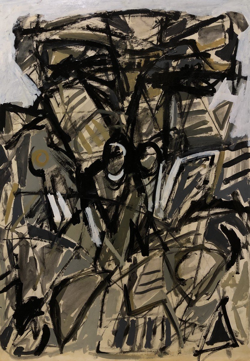 American Abstract Expressionism School (1960s) - Composition -photo-2