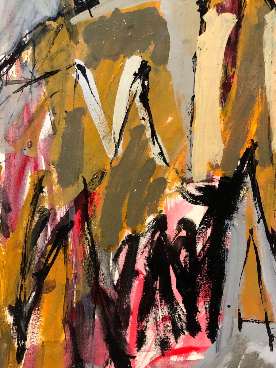 American Abstract Expressionism School (1960s) - Composition -photo-3
