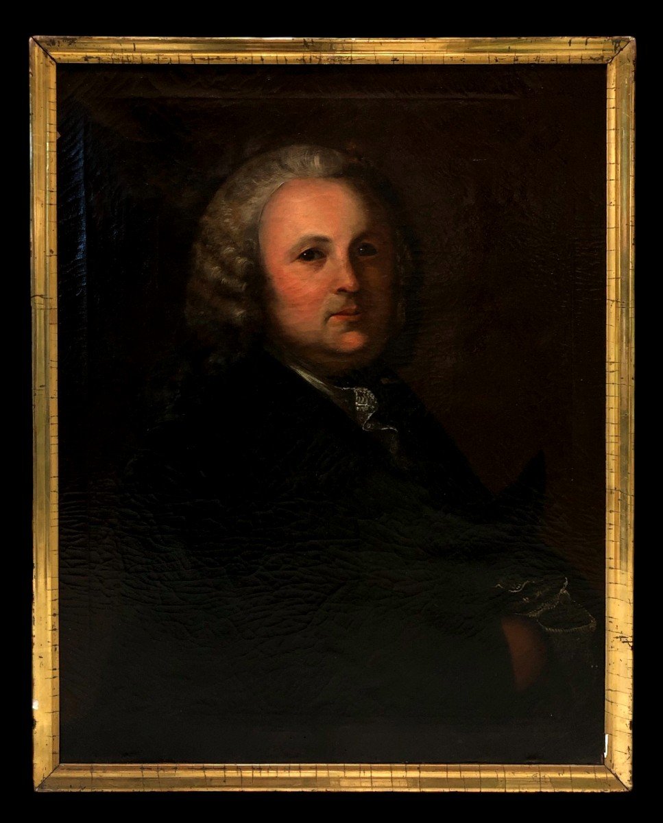 	 Hessian School (1770s) - Portrait Of Mr. Johannis Adam Senn