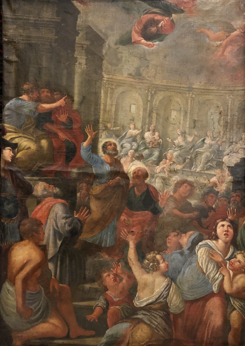 	 école Génoise (c. 1650) - Pentecôte-photo-2