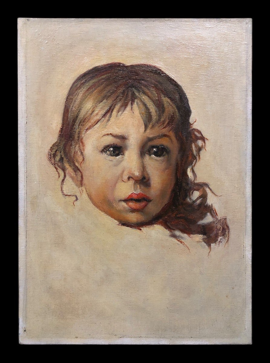 Daniel Sabater Y Salabert (1888-1951) - étude De Tête