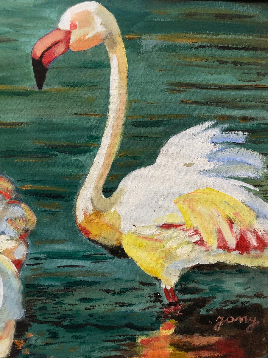  école Française (xx) - Les Flamants Roses-photo-4
