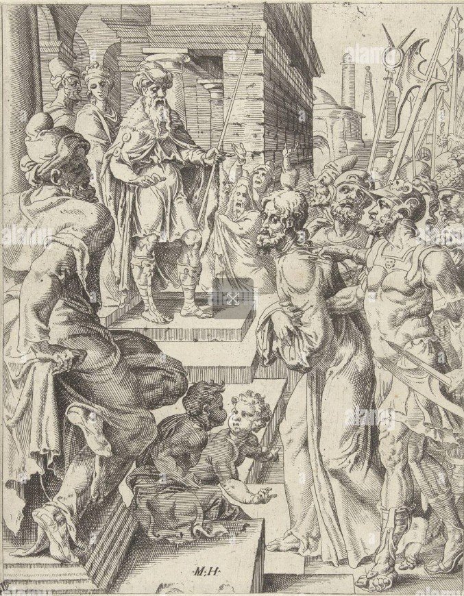 Atelier De Bruxelles (xvi) d'Après Des Cartons Par Van Heemskerck - Ponce Pilate -photo-1