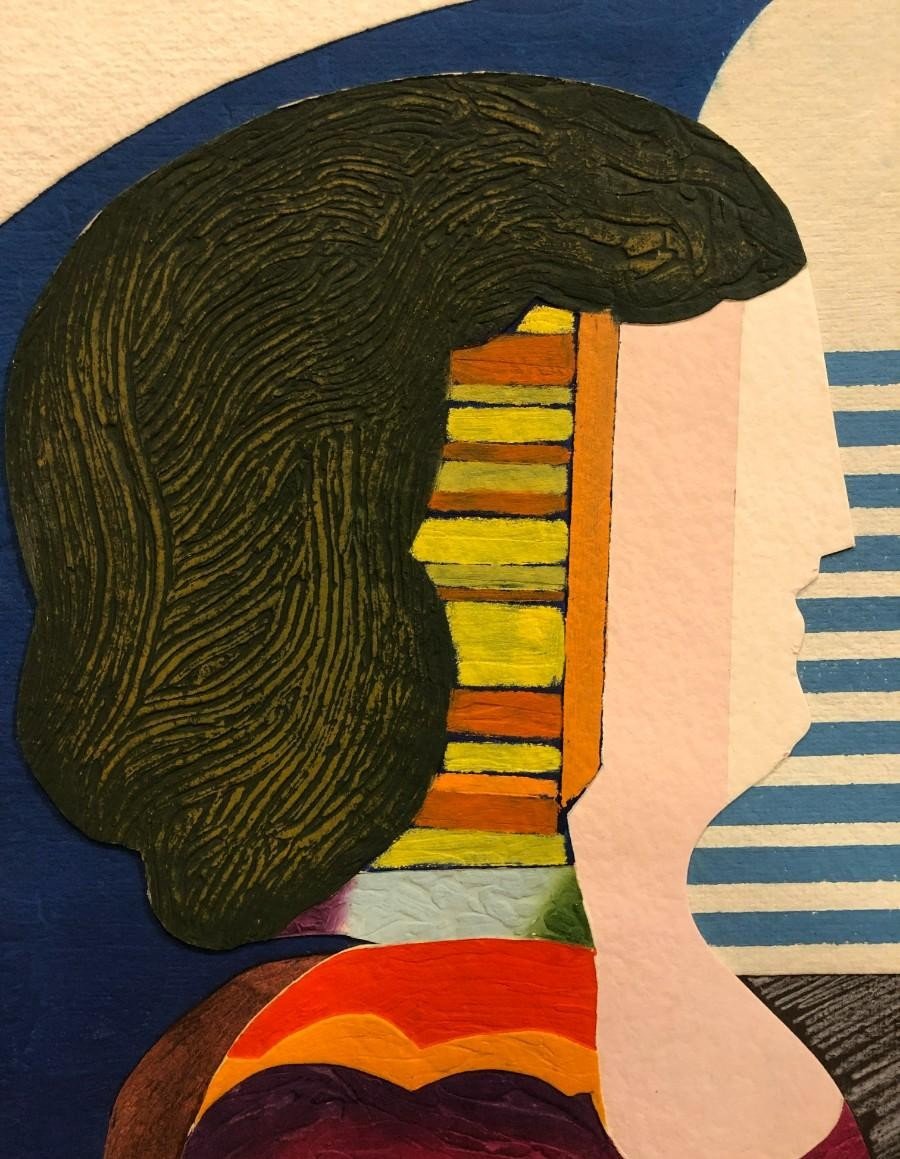 Lithograph By Max Papart, Sought-after French Artist, Contemporary Art – France, 20th Century-photo-3