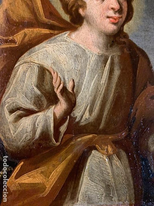 Saint Elizabeth Of Hungary – Neapolitan School, 17th Century-photo-3