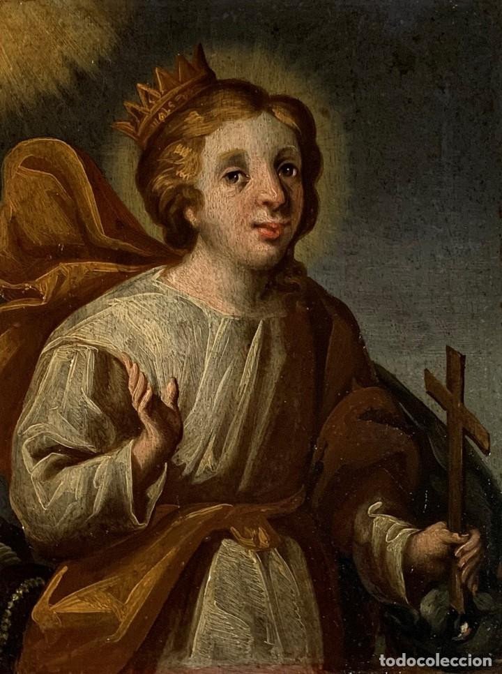 Saint Elizabeth Of Hungary – Neapolitan School, 17th Century-photo-4