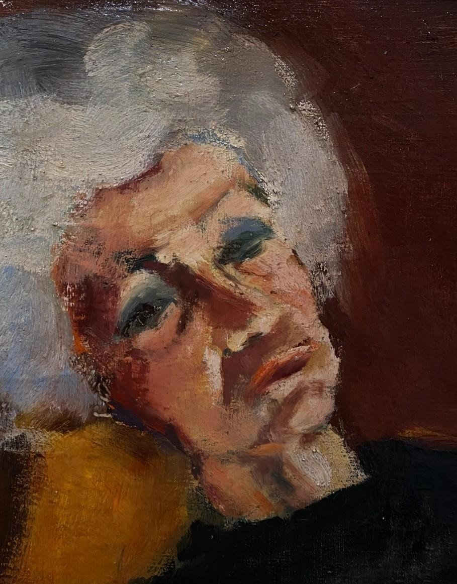 Portrait Of An Old Woman – France, 20th Century