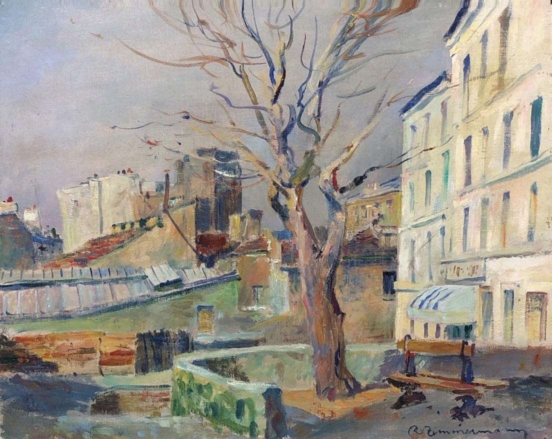 René Zimmermann (1904-1991) - Vieux Montmartre-photo-2
