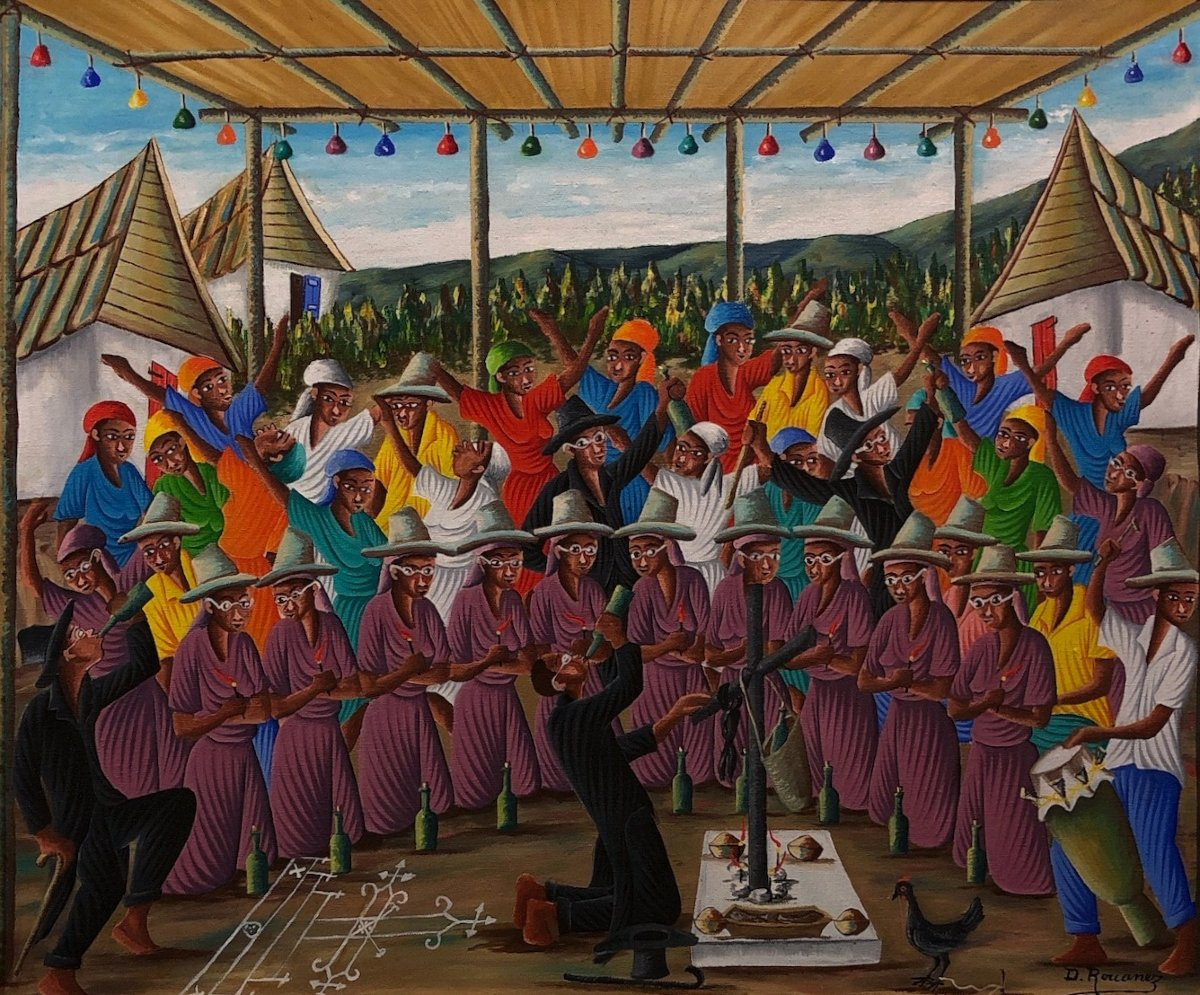école Haitienne (xx) - Le Rituel Du Baron Samedi-photo-2