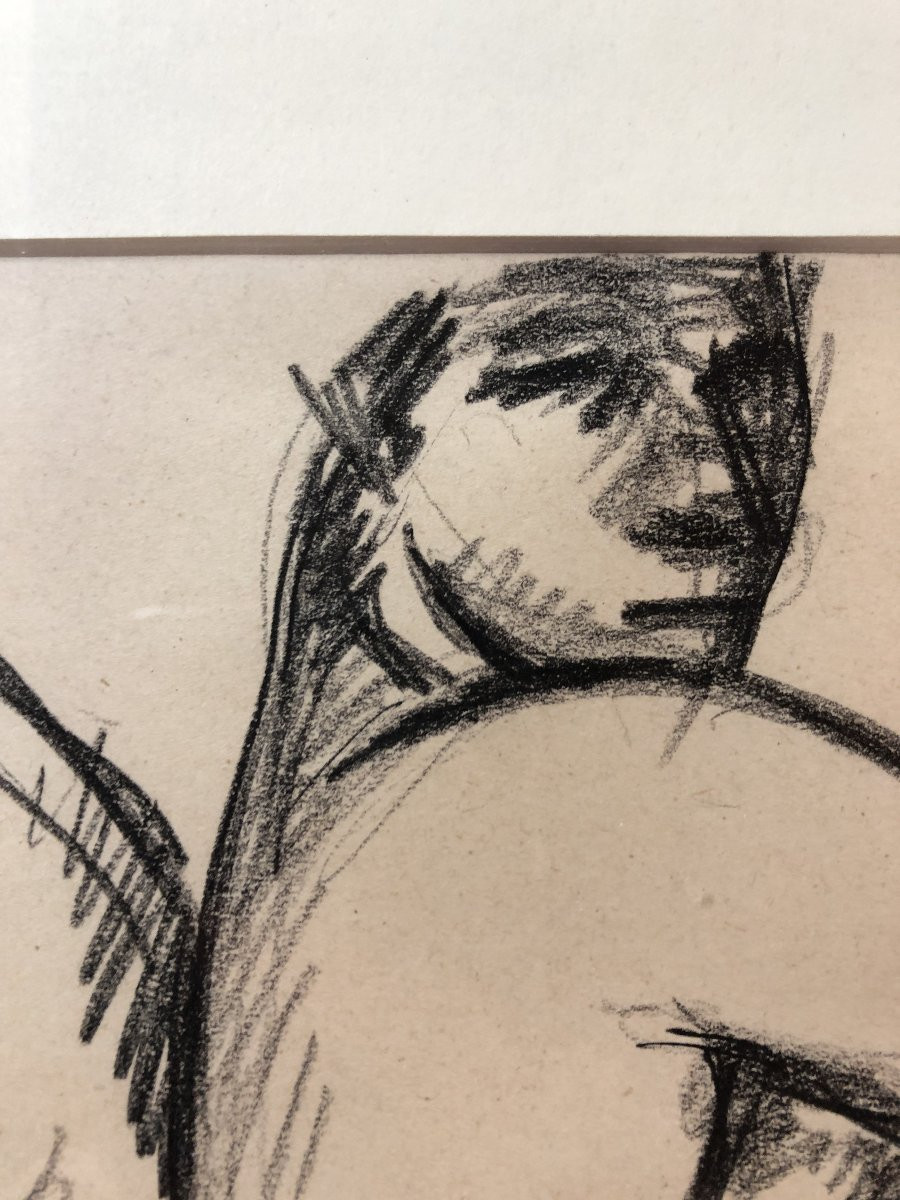 	 Charles Kvapil (1884-1957) - Nu Allongé-photo-3