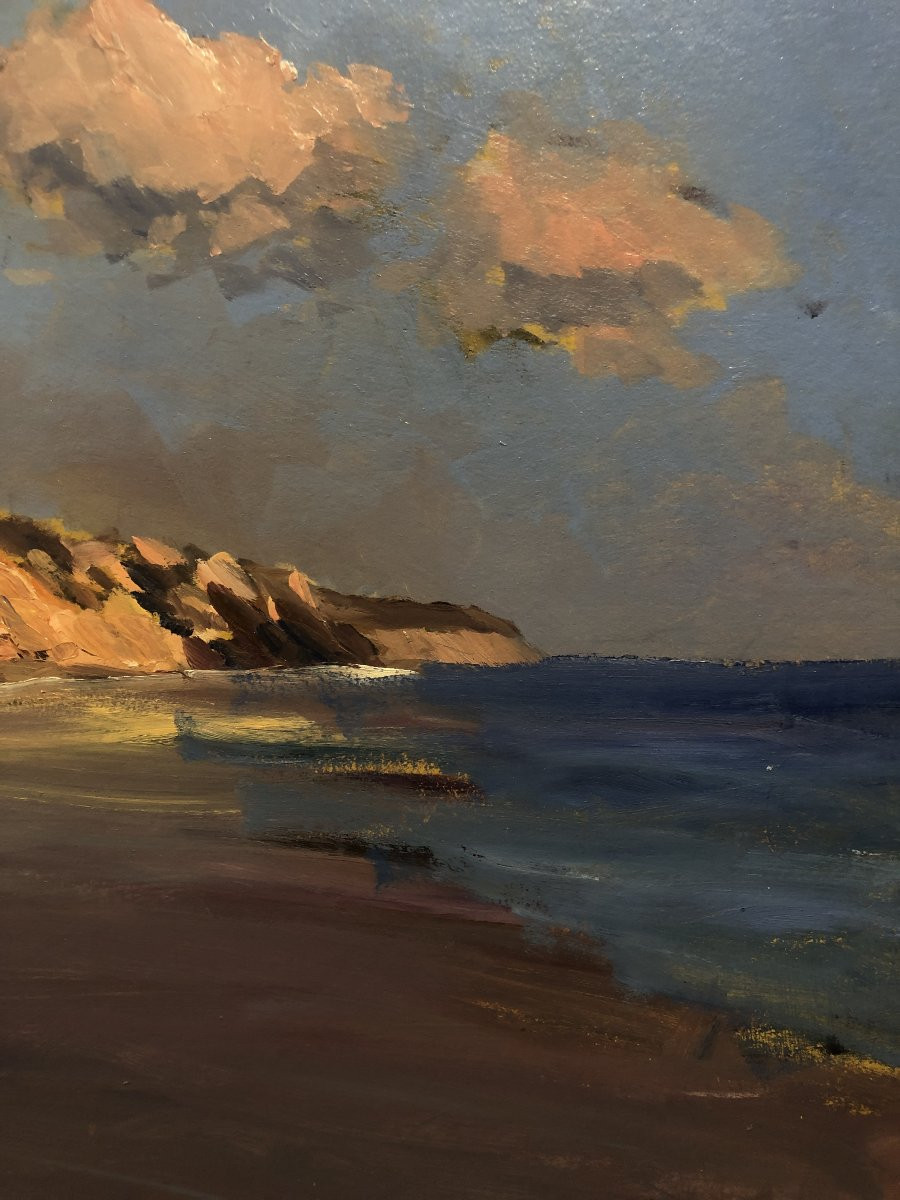 Spanish Impressionist School (c. 1930) - The Color Of Evening-photo-3