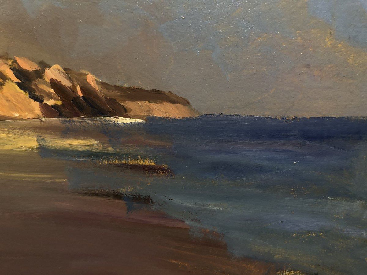 Spanish Impressionist School (c. 1930) - The Color Of Evening-photo-4