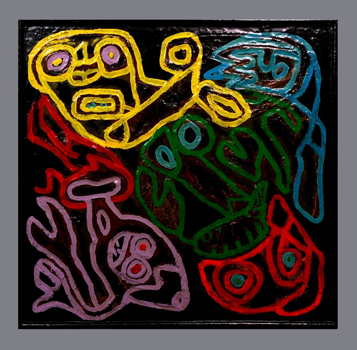 école Nativiste (1980s) - Masques