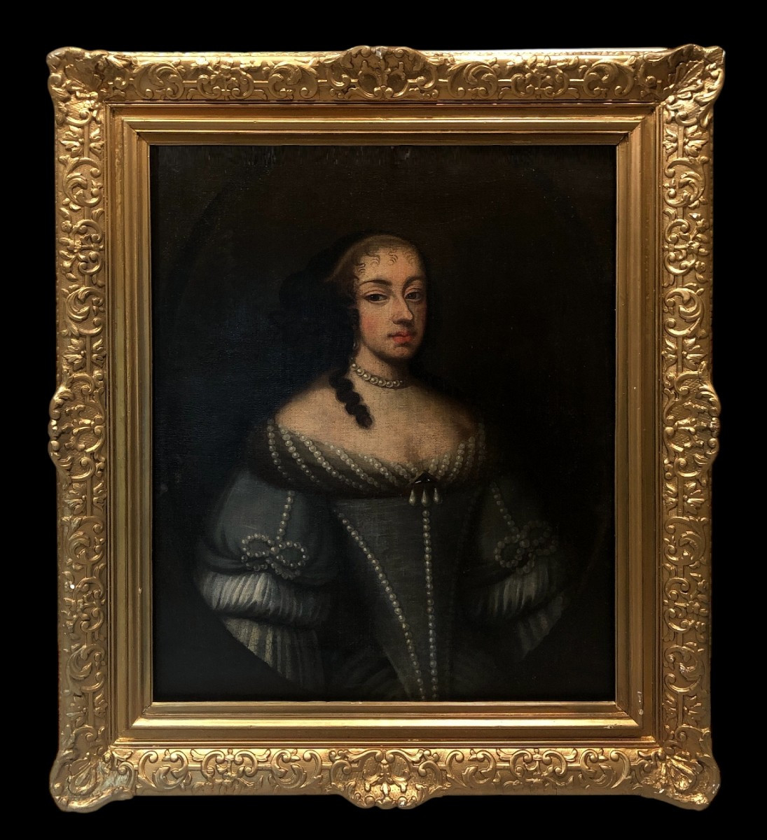école Italienne (c. 1600) - Margherita Violante De Savoie, Duchesse De Parme