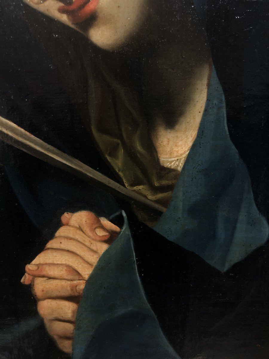 Colonial School (18th Century) - Dolorosa Of The Dagger-photo-4