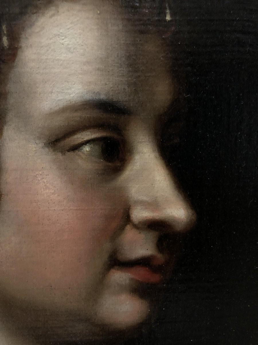 Venetian School (c. 1600) - Portrait Of Judith-photo-3
