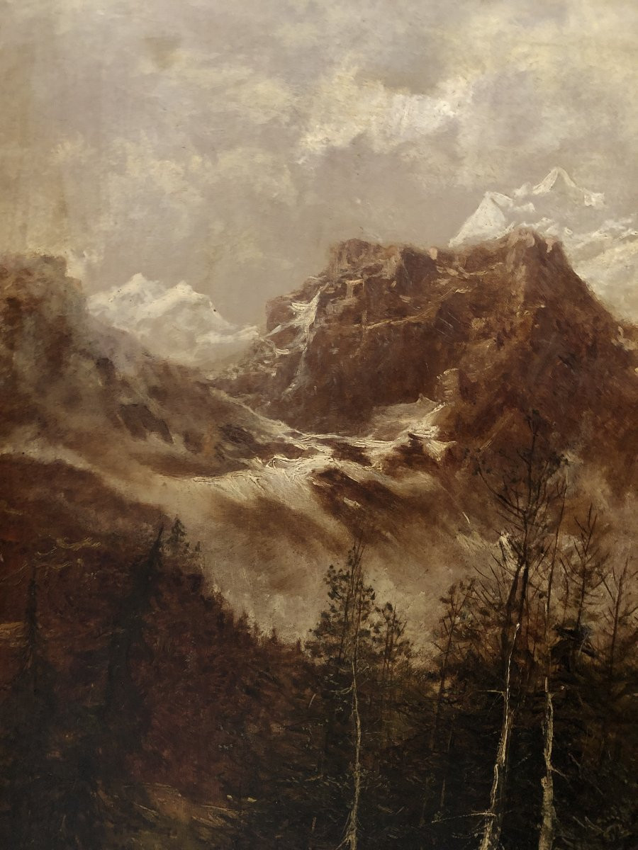 German Romantic School (c. 1850) - Grindelwald-photo-3