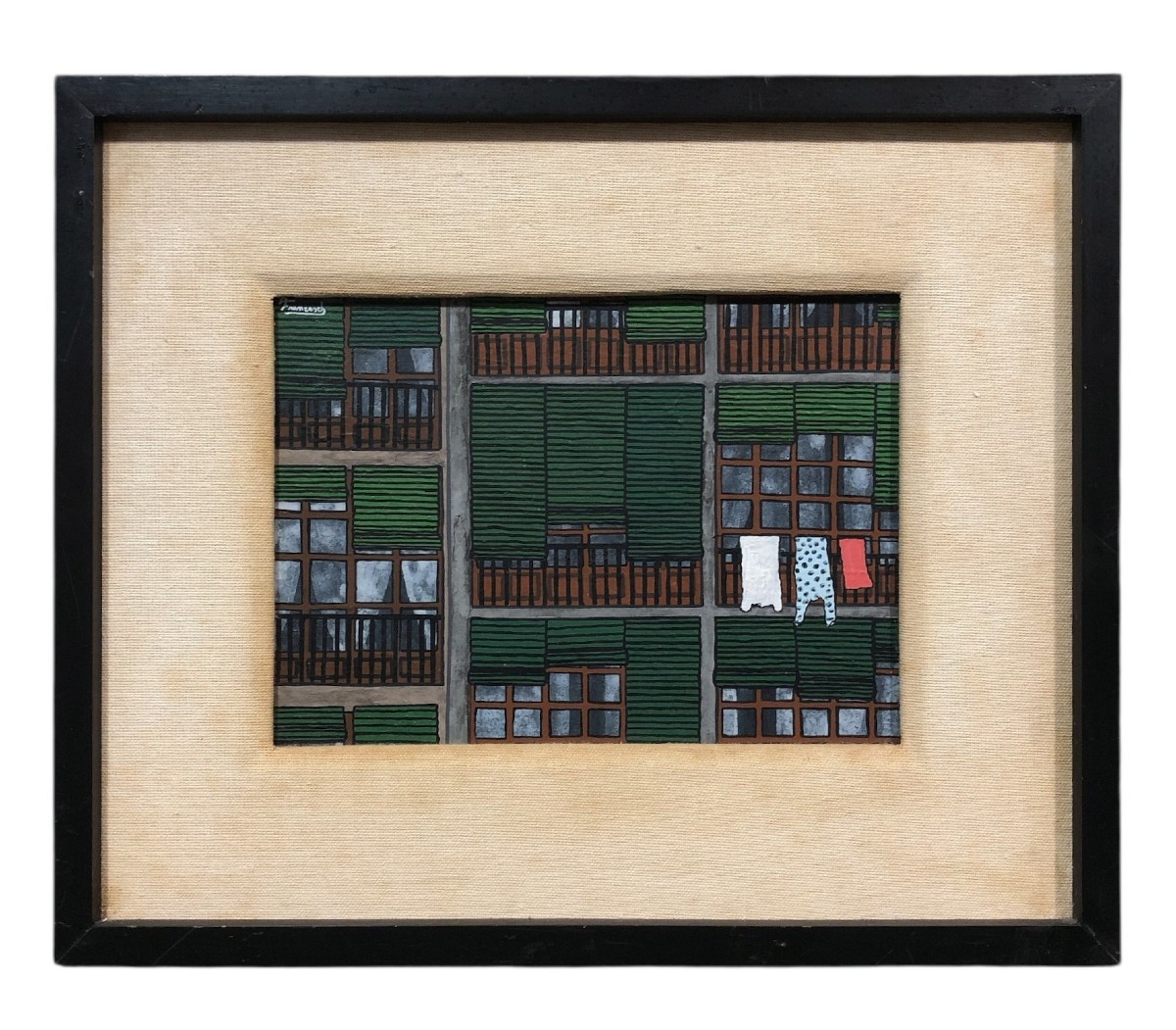 École Espagnole (1960s) - Fénêtres