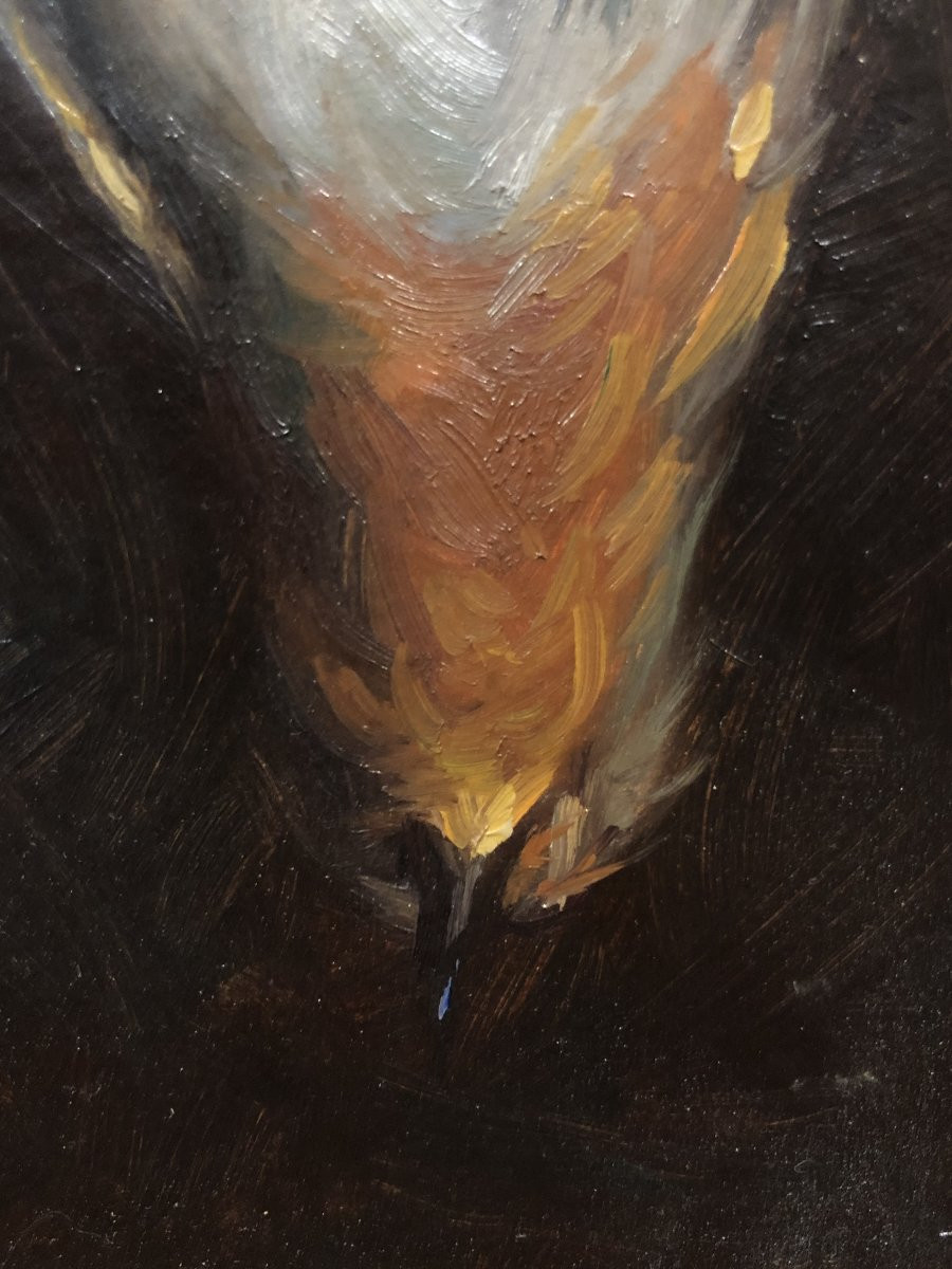 César Muñoz Sola (1921-2007) - Vanitas du Oiseau Mort-photo-3
