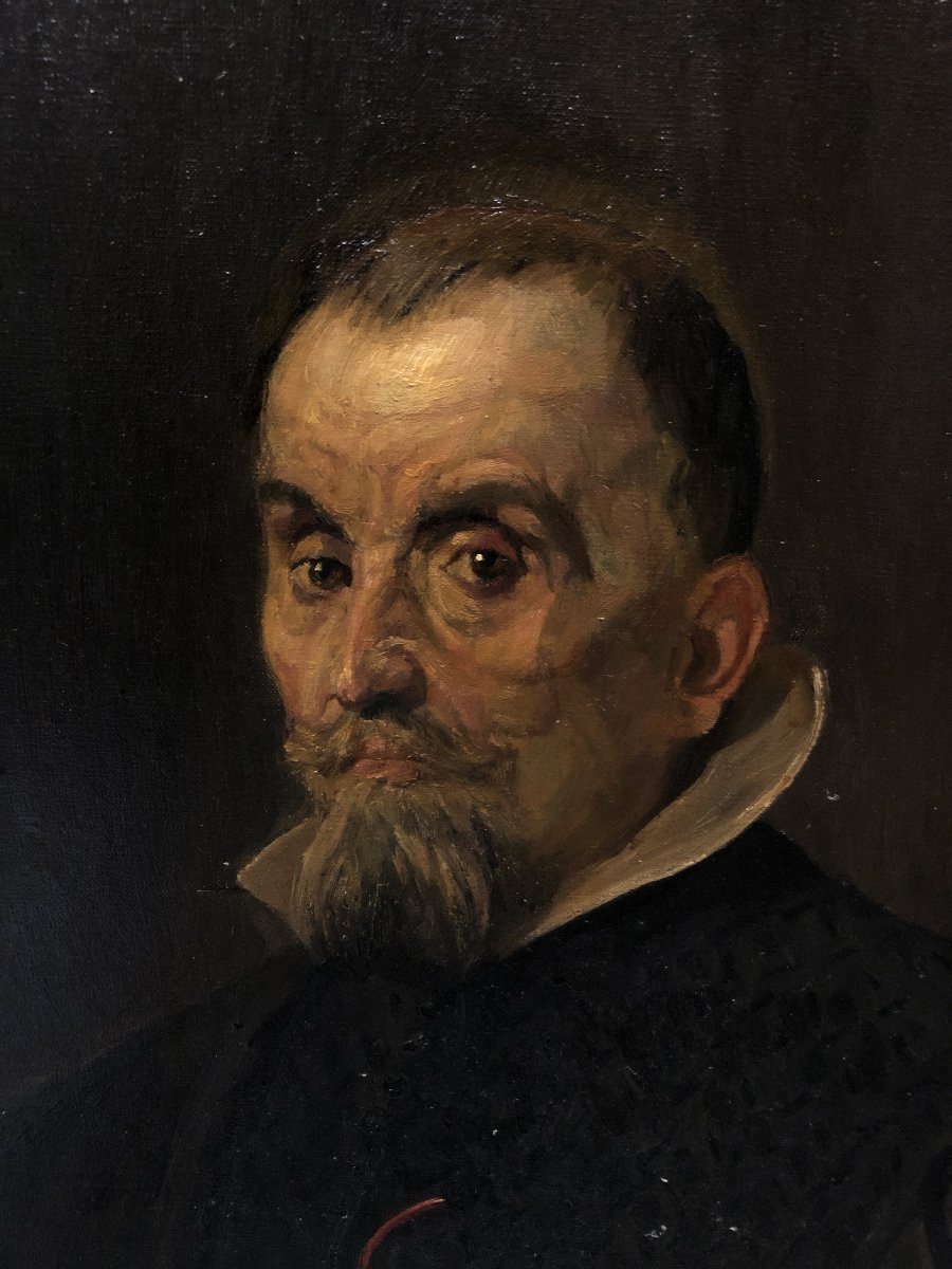 European School (c. 1910) - D. Diego Del Corral (after Diego Velazquez)-photo-2