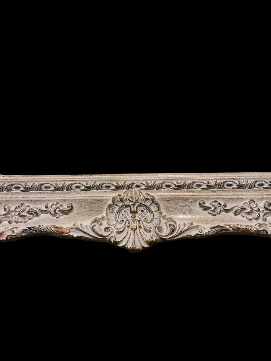 Élégant cadre blanc - France, c. 1950-photo-2