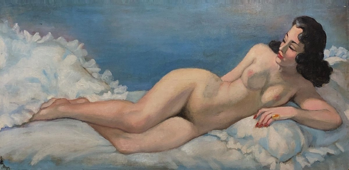 French School (1930s) - On A Cloud-photo-2