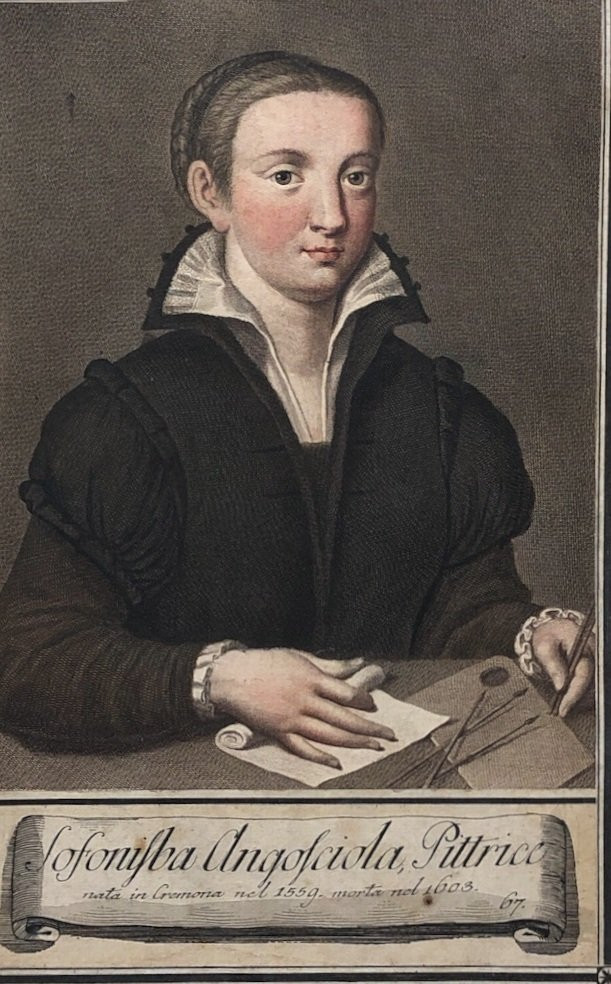 European School (18th Century) - Sofonisba Anguissola-photo-2