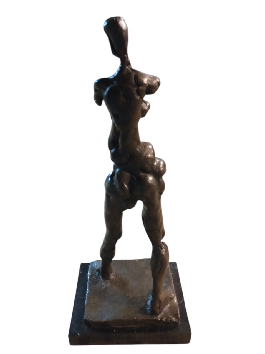 European School (1970s) - Walking Figure -photo-4