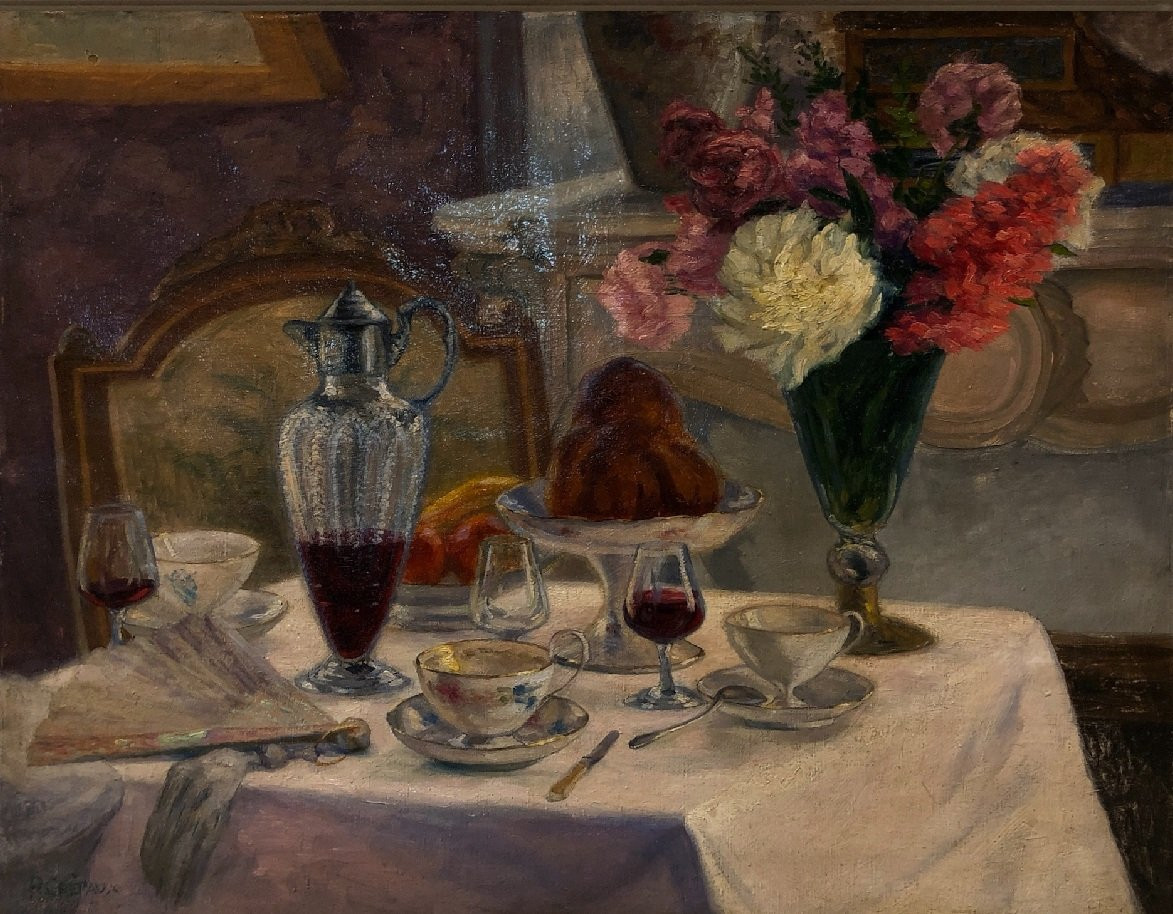 	 Raoul Crépaux (1880-1950) - The Dessert-photo-2