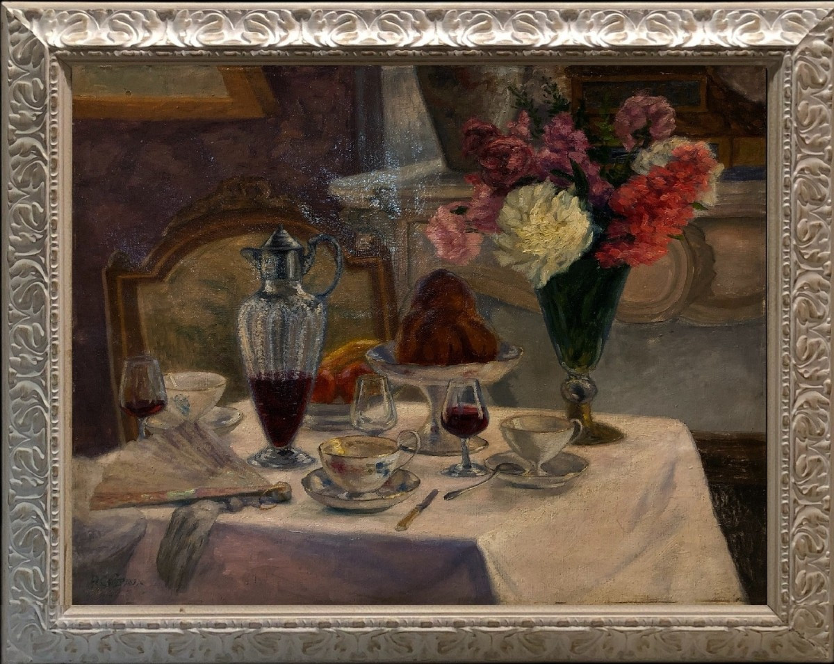 	 Raoul Crépaux (1880-1950) - The Dessert