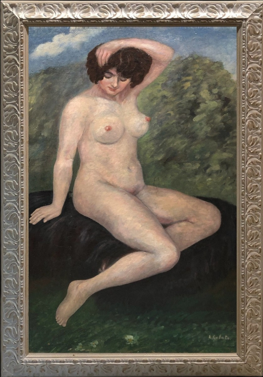 	 Arduino Colato (1880-1954) - The Bath Of The Goddess - Xl