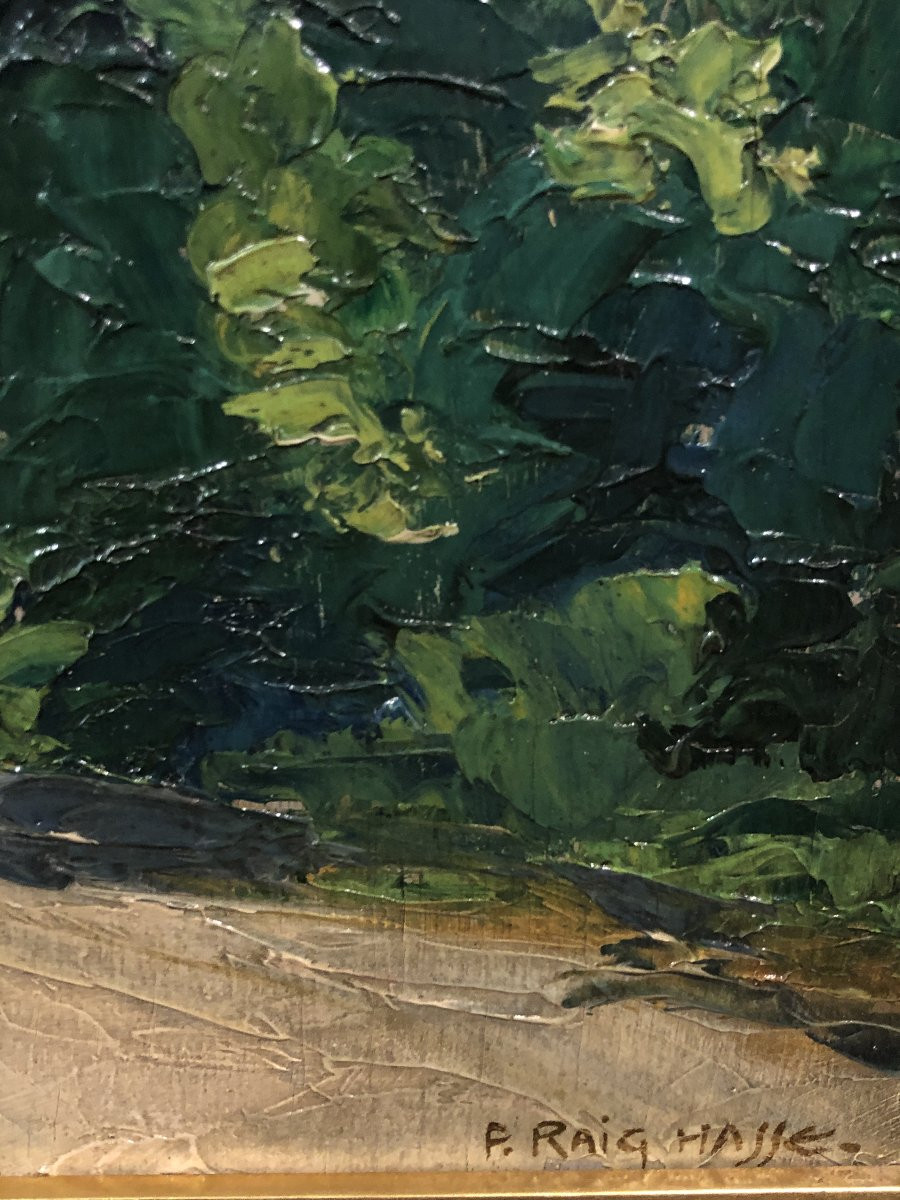  Pierre Raighasse (1912-1960) - Brittany: The Way Of Saint Sauveur, Not Far From Pont l'Abbé-photo-3