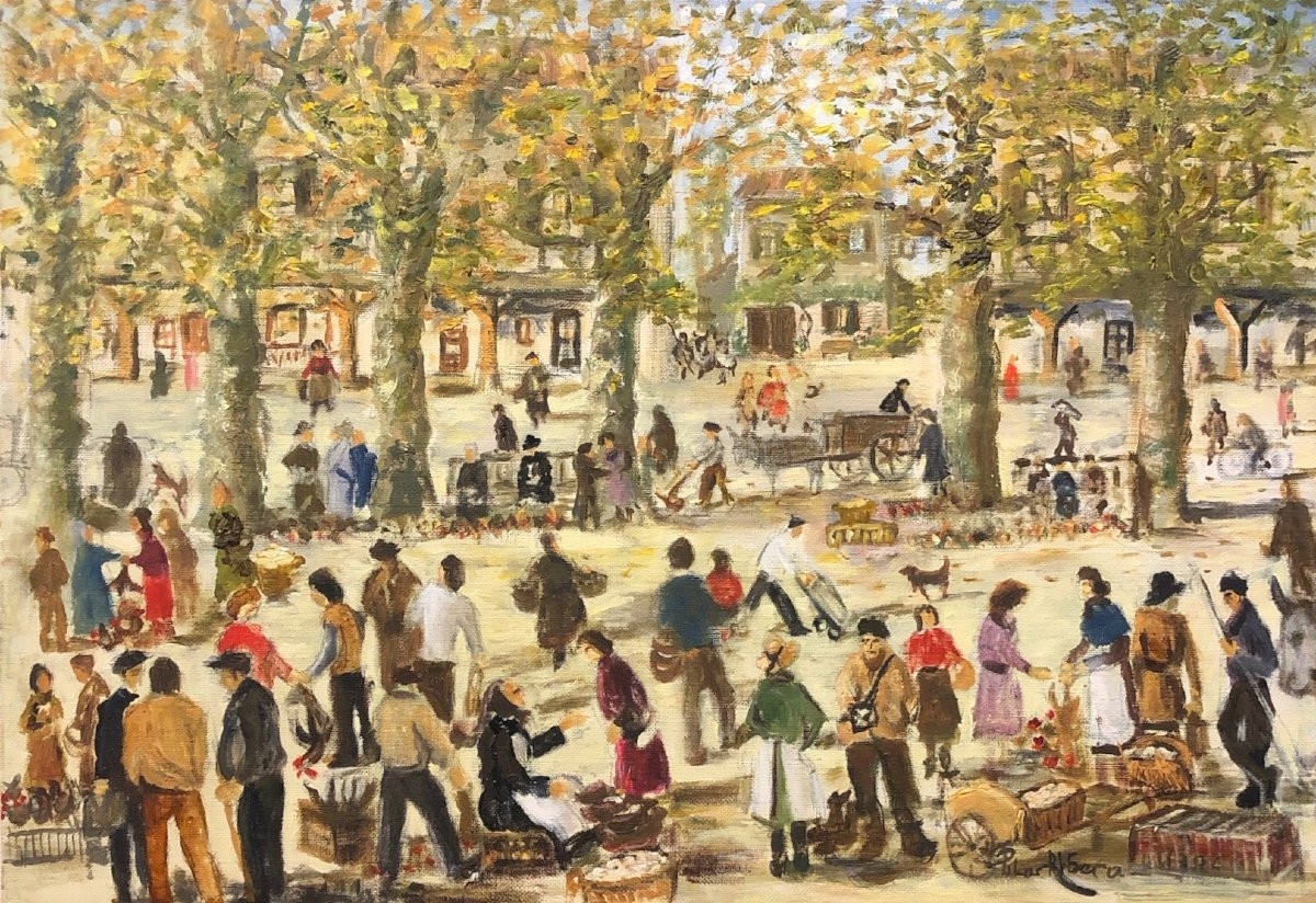 École Naïf (1950s) - Aux Puces-photo-2