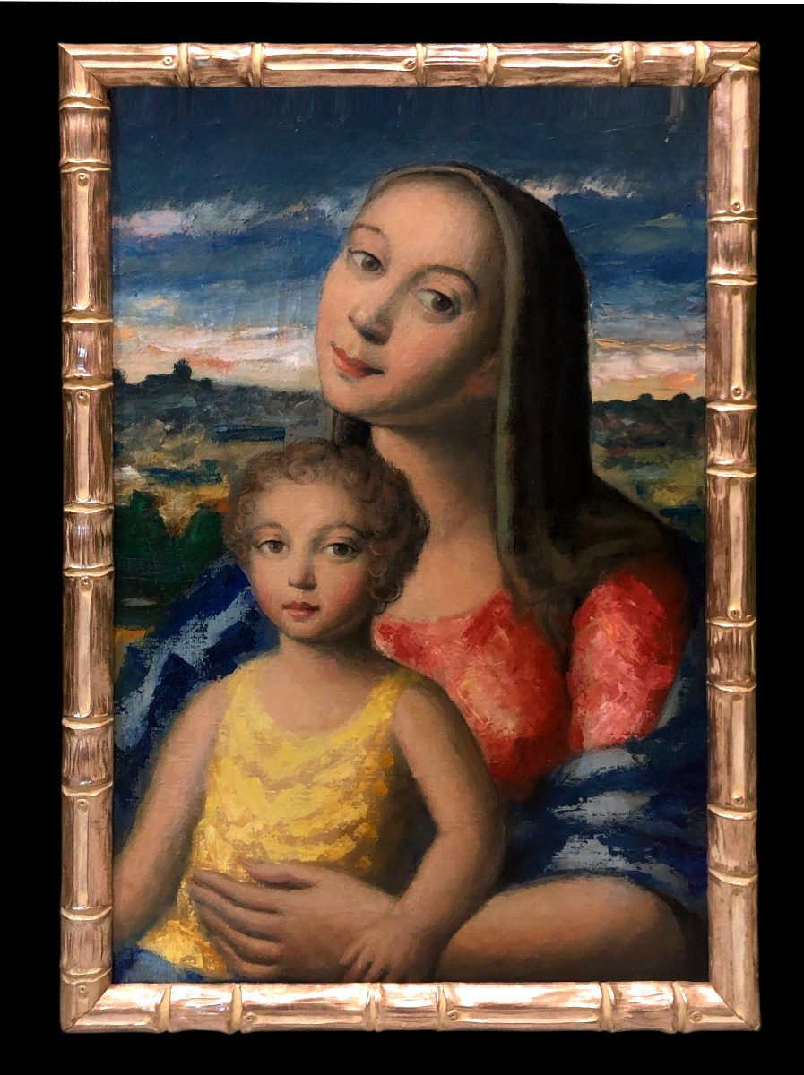 Enrique Lagares (1903-?) - Notre-Dame de l'Amour et de la Vie
