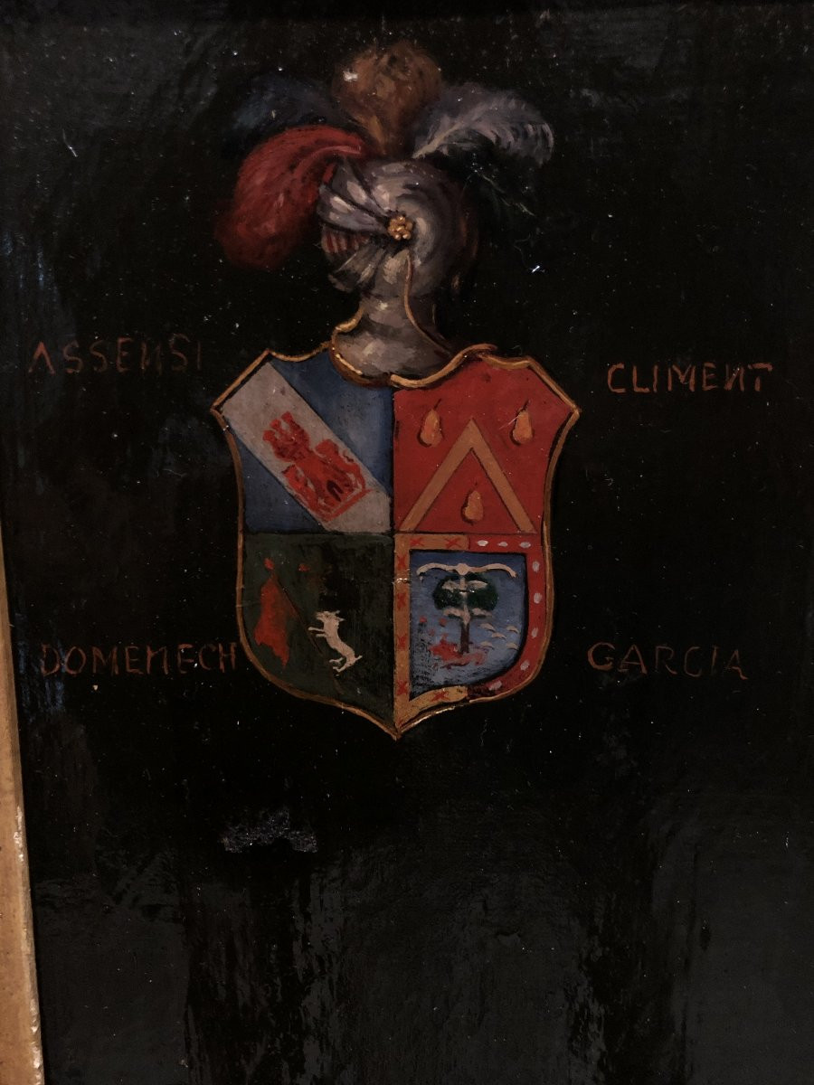 École de Valence (c. 1780) - Portrait de Mossèn Ventura Assensi -photo-4