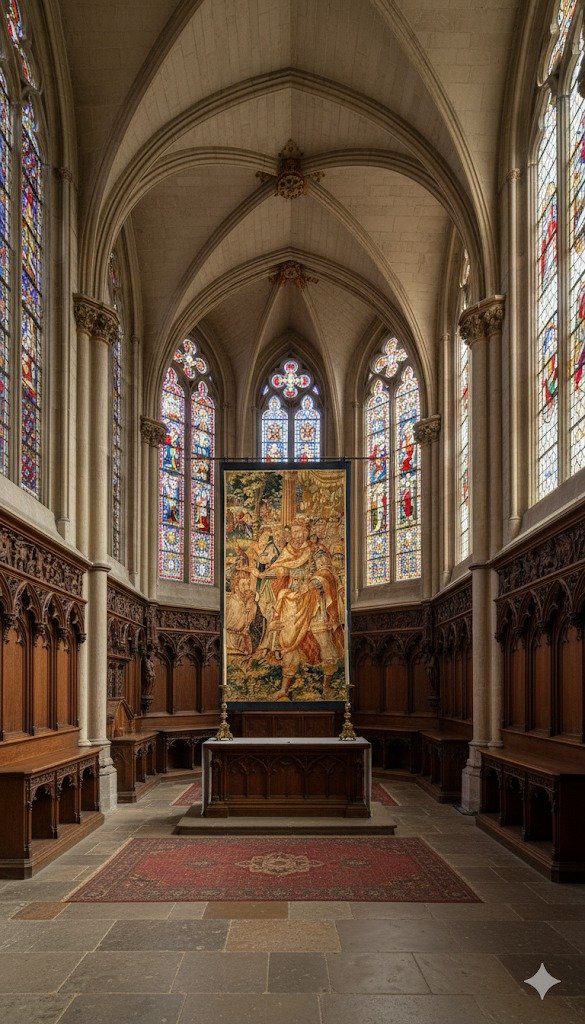 Atelier de Bruxelles (probablement Frans Geubels) - Zadok couronne le roi Salomon-photo-2