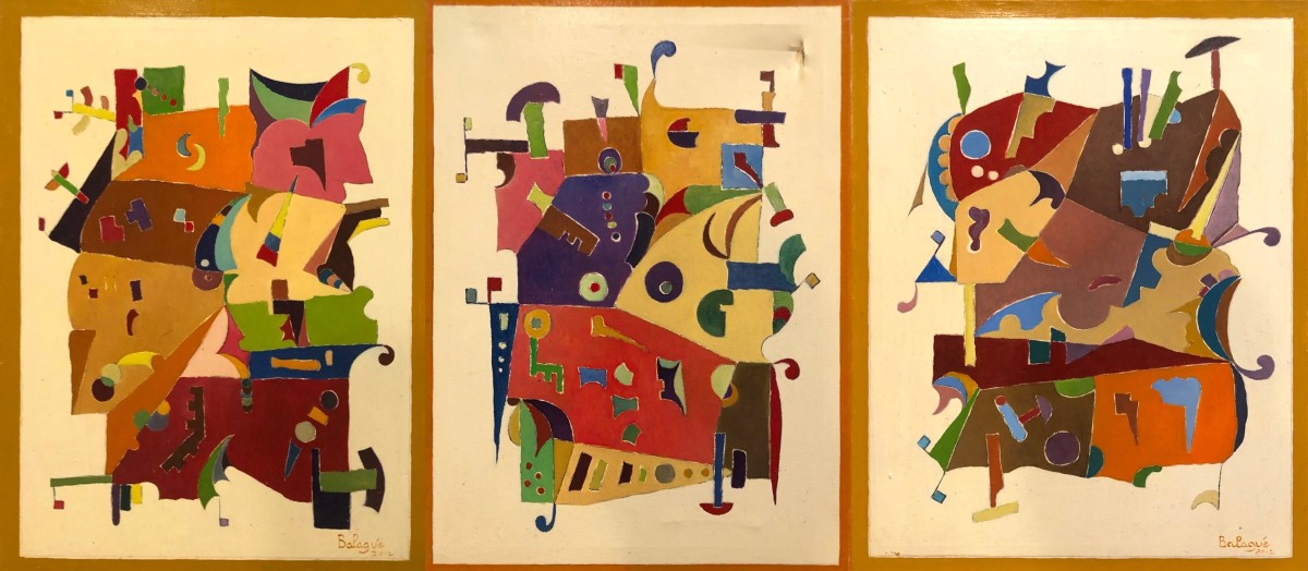 	 Jean Balagué (1933-2020) - Hommage à Kandinsky 
