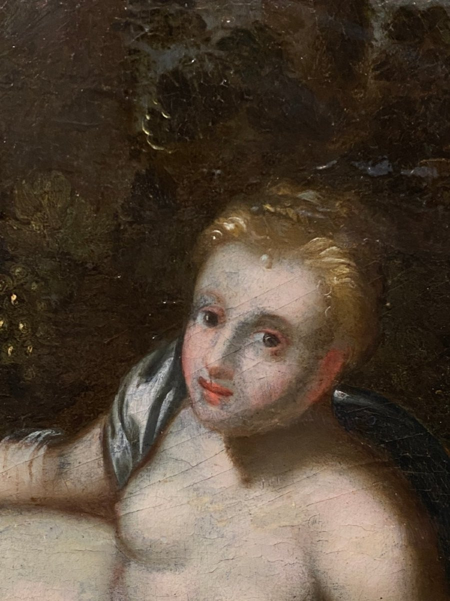 	 Seconde École de Fontainebleau (c. 1600) - La déesse Diane sous la Lune-photo-3
