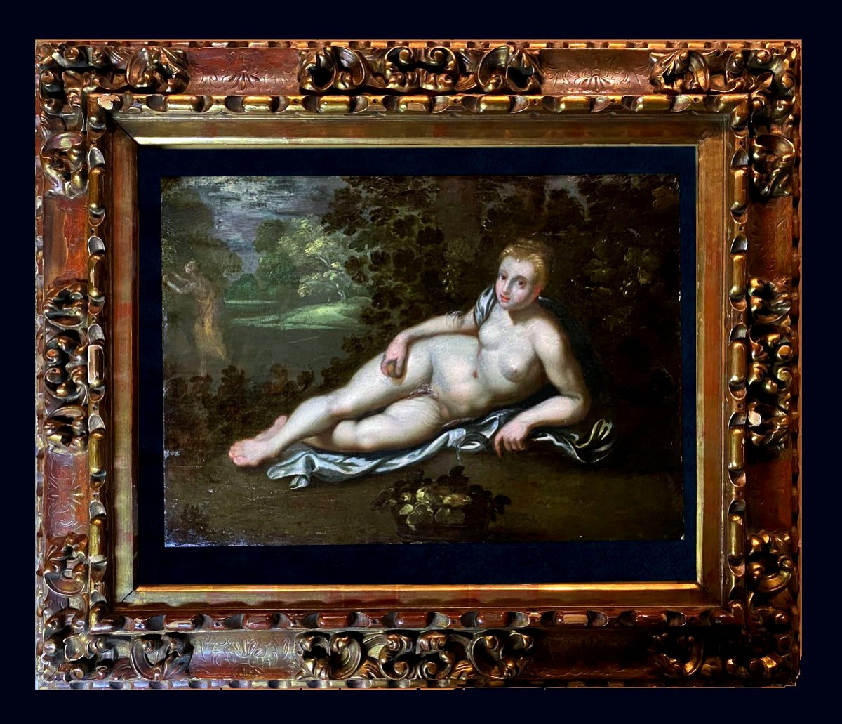 	 Seconde École de Fontainebleau (c. 1600) - La déesse Diane sous la Lune